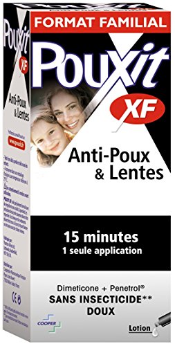Pouxit XF - Tratamiento antipiojos, eficaz y rápido (lote de 2 unidades x 200 ml)