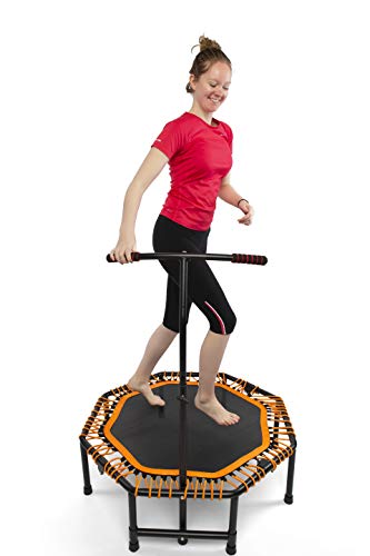 Powerball Fitness Trampolín - Trampolín de Ejercicio Interior para Adultos y Niños. Fortalece y Tonifica tu Núcleo y Tus Piernas