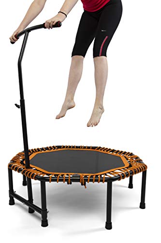Powerball Fitness Trampolín - Trampolín de Ejercicio Interior para Adultos y Niños. Fortalece y Tonifica tu Núcleo y Tus Piernas