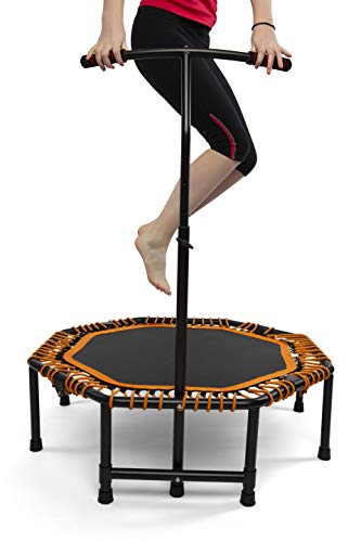 Powerball Fitness Trampolín - Trampolín de Ejercicio Interior para Adultos y Niños. Fortalece y Tonifica tu Núcleo y Tus Piernas