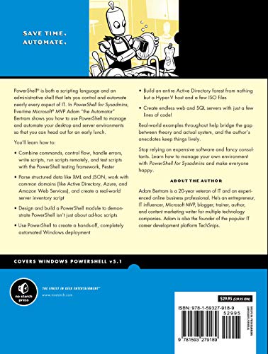 Powershell For Sysadmins: Workflow Automation Made Eas: Workflow Automation Made Easy