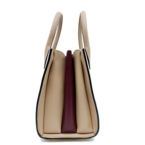 Prada 1BA0712EVU Bibliotheque Cameo - Bolso de piel para mujer