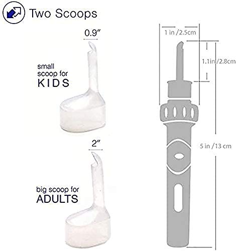 Prechkle Limpiador de Oídos Eléctrico, Kit de Eliminación de Cera de Oído por Vacío Eléctrico Automático Portátil con Luz LED, Tamaño Doble Seguro y Cómodo para Adultos y Niños