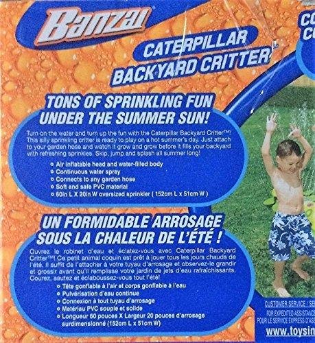 Precio final del producto-Banzai Caterpillar Backyard Critter-Juguete acuático, Color 81240