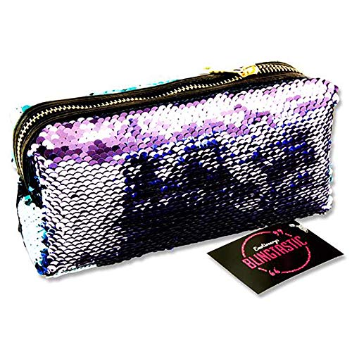 Premier Stationery G3818335 Emotionery Blingtastic - Estuche reversible de lentejuelas en dos tonos