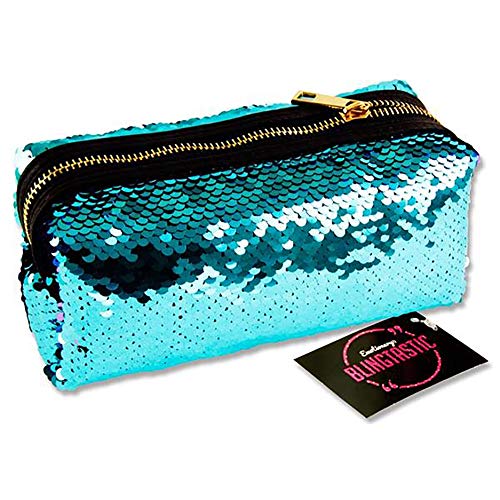 Premier Stationery G3818335 Emotionery Blingtastic - Estuche reversible de lentejuelas en dos tonos