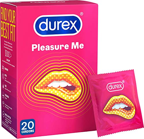 Preservativos Durex Pleasure Me, estriados y punteados