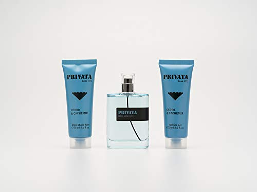 Privata Cedro & Cachemir Man EdT 75ml/ Gel Baño 75ml/ After Shave 75ml