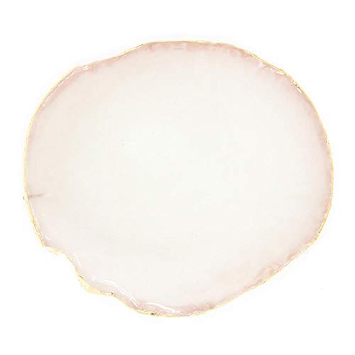 Productos De Alta Calidad Bandeja De Paleta Pintada Placa De Exhibición De Joyas Collar Anillo Pendientes Bandeja De Exhibición Bandejas De Decoración Creativa, Blanco