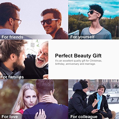 Profesional Cortaúñas Acero Inoxidable Grooming Kit - Set de 20 Piezas para Manicura y Pedicura Limpiador Cutícula con Bonita Caja (Azul)