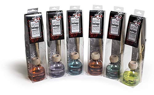 Profumi & Co - Aromakology - El único ambientador casa Que Funciona sin Girar los palitos - Difusor Aromas Súper Concentrado - Dura 70 días