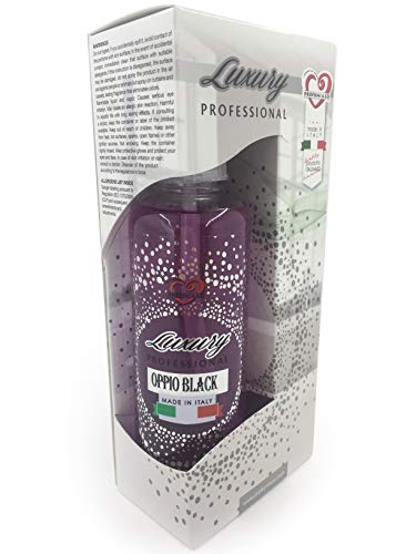 Profumi & Co–Ambientador Spray Luxury Profesional-Ambientador Coche,Hogar,Trabajo-Fragancias para ambientes-Ambientador Coche Nuevo-Quita Malos Olores-300 ml Made in Italy (OBlack)