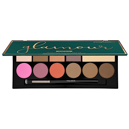 PROFUSION Glamour 16 Color Face & Eyes Palette - Natural