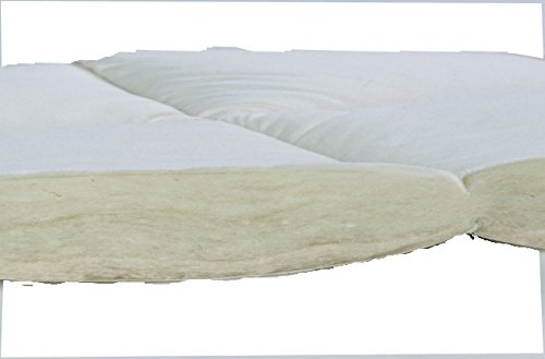 Prolana Cubrecolchón, Lana de Oveja para Cultivo ecológico, Natural, 180 x 200 cm