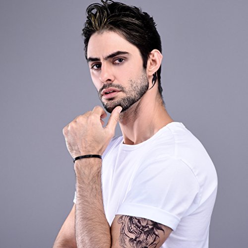 PROSTEEL Never Give Up Cuff Bangel for Woman Stainless Steel Regalo Ideal