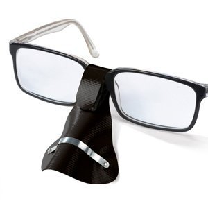 Protección de nariz para gafas en negro