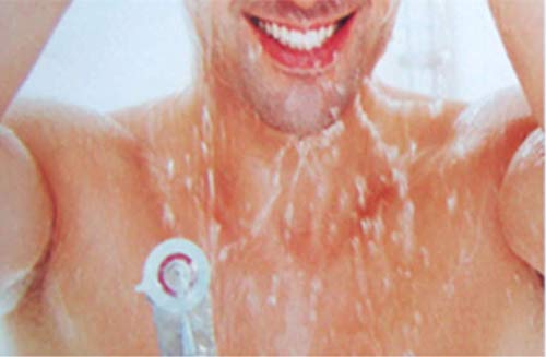 Protector de ducha impermeable de línea PICC, cubierta de protección de catéter, cubierta de ducha de barrera de humedad para apósito para heridas (2 paquetes)