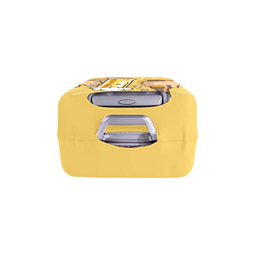 Protector de Equipaje a Prueba de Agua Cubierta de Maleta Bebida de Cerveza Acuerdo acordado Saludos Funda Duradera Lavable Se Adapta a 28.5 X 20.5 Pulgadas Samsonite Protector de Maleta Protector de