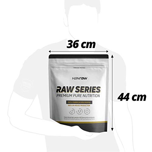 Proteína Aislada de Suero HSN | 100% Whey Protein Isolate | Proteína Sin Sabor en Polvo | Suplemento para Ganar Masa Muscular | Rica en BCAAs y Glutamina | Apto Vegetariano, 2Kg