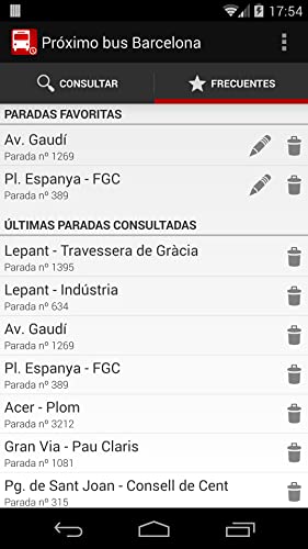 Próximo bus Barcelona