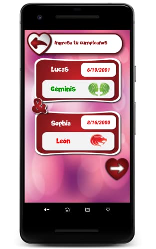 Prueba de Amor con Nombre & Signo Zodíaco Broma