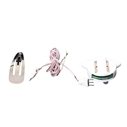 Pudincoco Magic LED Lashes Impermeable Luminoso Pestañas Falsas Pestañas Falsas para Cosplay Fiesta de Boda de Disfraces de Halloween (naranja)