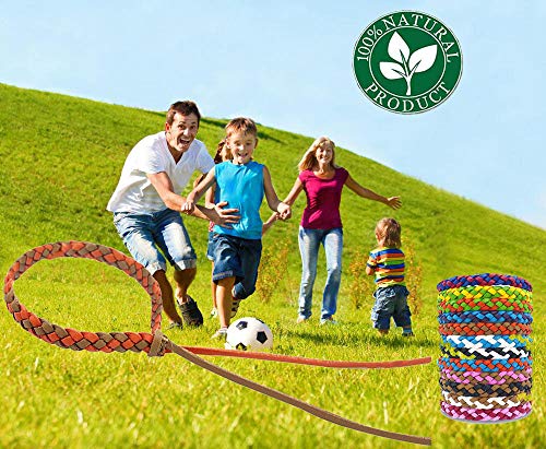 Pulsera antimosquitos,Pulsera antimosquitos,12 Unidades extracto Natural de Plantas,para niños,Adultos,Camping,Escalada,Barbacoa,Exteriores