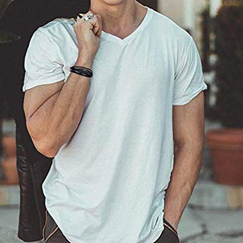 Pulsera Hombre,Pulsera de Cuero de Múltiples Capas Tejidas a Mano,Acero Pulsera Trenzada con Cierre Magnética Inoxidable,Gran Idea de Regalo para Novio,Padre,Marido (2 Piezas,Negro,Marrón)