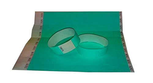 Pulseras Brazzaville de Identificación Tyvek, 100 Piezas