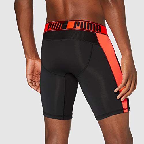 PUMA Active Long Boxer 1p Packed Calzoncillos Largos Deportivo, Orange (Orange 030), M para Hombre