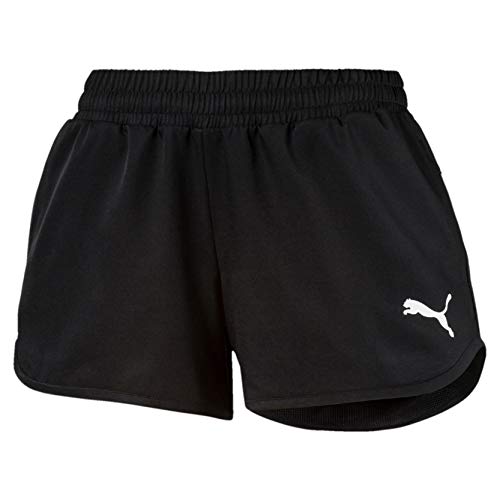 PUMA Active Woven Shorts Pants, Mujer, Puma Black, S