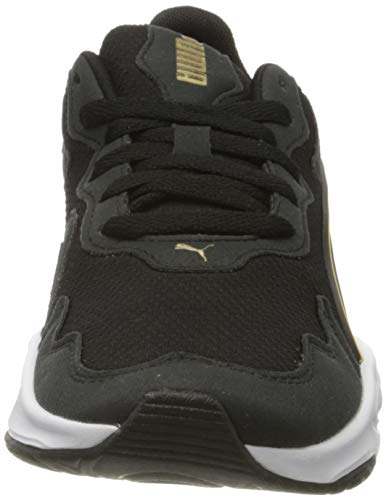 PUMA Cell Magma WN'S, Zapatillas de Running para Mujer, Negro Black White/Gold 02, 38 EU