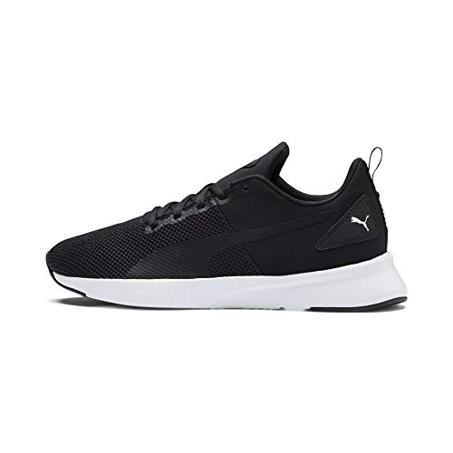 PUMA Flyer Runner, Zapatillas para Correr de Carretera Unisex Adulto, Negro Black Black White, 42 EU