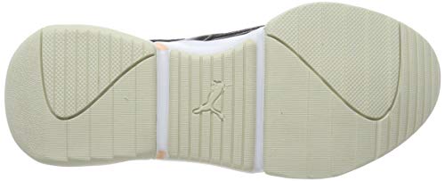 PUMA Nova 2 Suede Wn's, Zapatillas Deportivas para Mujer, Black-Peach Parfait, 40.5 EU