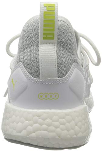 PUMA NRGY Neko Knit WNS, Zapatillas de Running para Mujer, Blanco White Sunny Lime 26, 38 EU