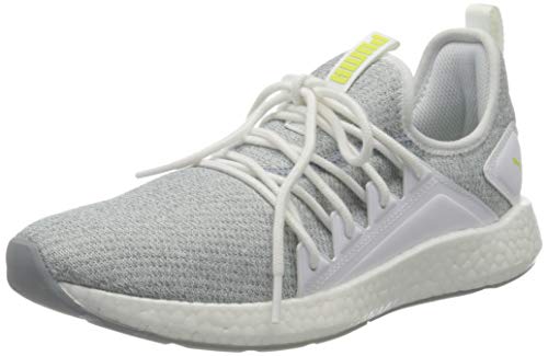 PUMA NRGY Neko Knit WNS, Zapatillas de Running para Mujer, Blanco White Sunny Lime 26, 38 EU