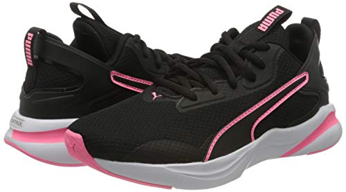 PUMA SOFTRIDE Rift WN'S, Zapatillas para Correr de Carretera para Mujer, Negro Black/Luminous Peach, 37.5 EU