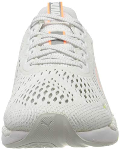 PUMA Speed 600 2 WN'S, Zapatillas de Running para Mujer, Blanco White/Fizzy Orange, 37 EU