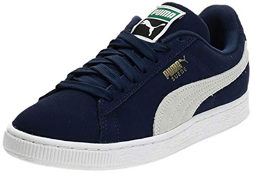 PUMA Suede Classic +, Zapatilla para Hombre, Azul Peacoat White, 42 EU