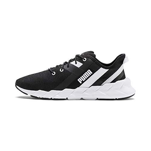PUMA Weave XT WN'S, Zapatillas Deportivas para Interior para Mujer, Negro Black White, 41 EU
