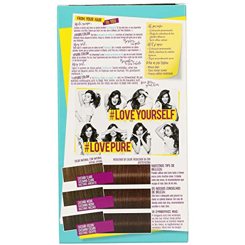 Pure Color de Schwarzkopf Tono 5.0 Just Brown - 2 uds - Coloración Permamente