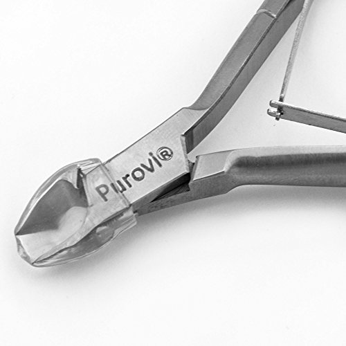 Purovi® Cortacutículas | Corte Preciso | Material Cosmético Profesional | Acero Inoxidable