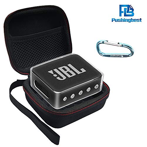 Pushingbest Estuche para JBL Go 2, 2 Casos con Eva y TPU para su Altavoz Bluetooth JBL Go 2