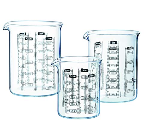 Pyrex Kichen Lab - Vaso medidor, 250 ml