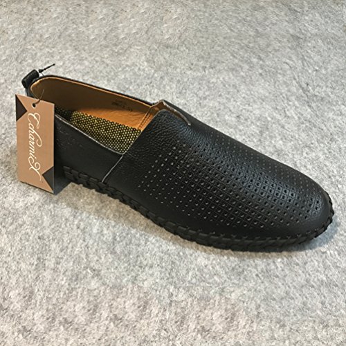 Qianliuk - Zapatilla Baja de Otra Piel Hombre, Color, Talla 42.5