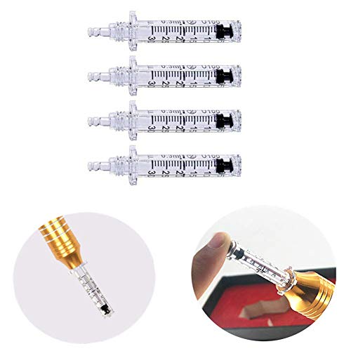 QIYE 16pcs Reemplazo Hyaluron Pen Accesorios 0.3ml, consumibles Desechables Ampollas estériles Suministros de Belleza para el ácido hialurónico Pluma Salón de Belleza