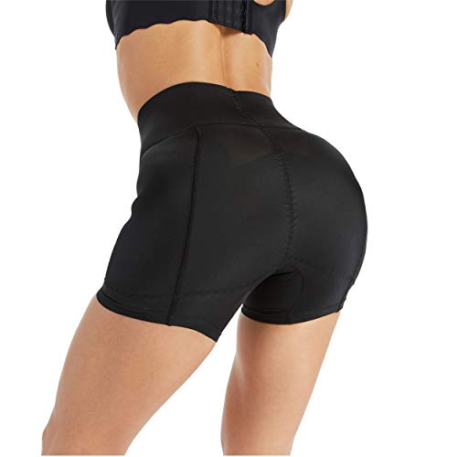Queenral Bragas Faja Mujer Butt Lifter Hip Correctivo Cintura Alta Side Pads