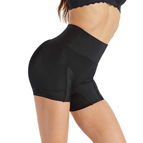 Queenral Bragas Faja Mujer Butt Lifter Hip Correctivo Cintura Alta Side Pads