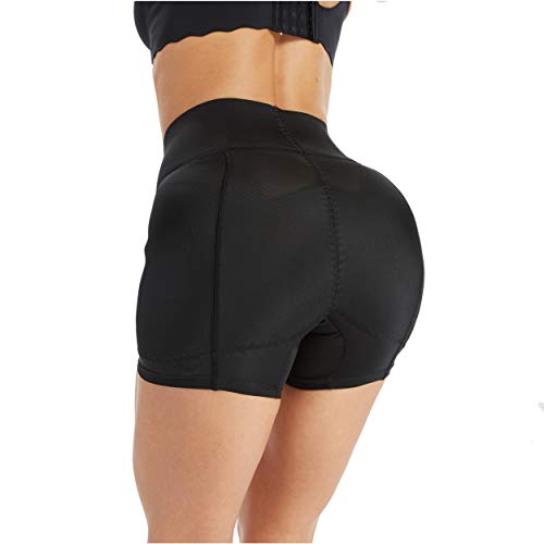 Queenral Bragas Faja Mujer Butt Lifter Hip Correctivo Cintura Alta Side Pads