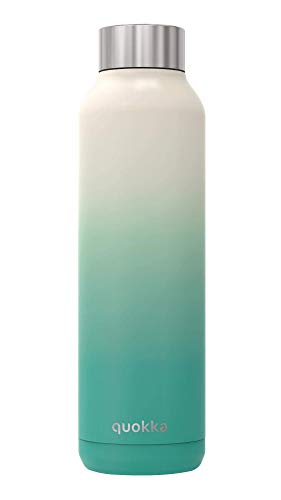 Quokka Solid - Seashore 630 ML | Botellas De Agua Acero Inoxidable Sin BPA |Botella Térmica De Doble Pared - Mantiene el frío y el Calor para Niños y Adultos